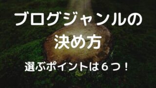 【ブログジャンルの決め方】ブログ初心者のジャンル選定方法とおすすめ22選